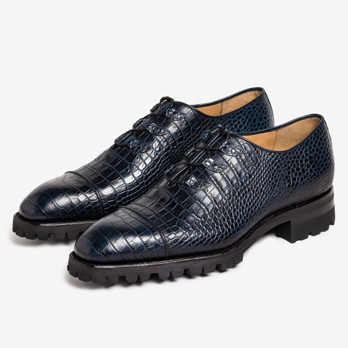 Mack James - Modèle 1505 - Croco Bleu