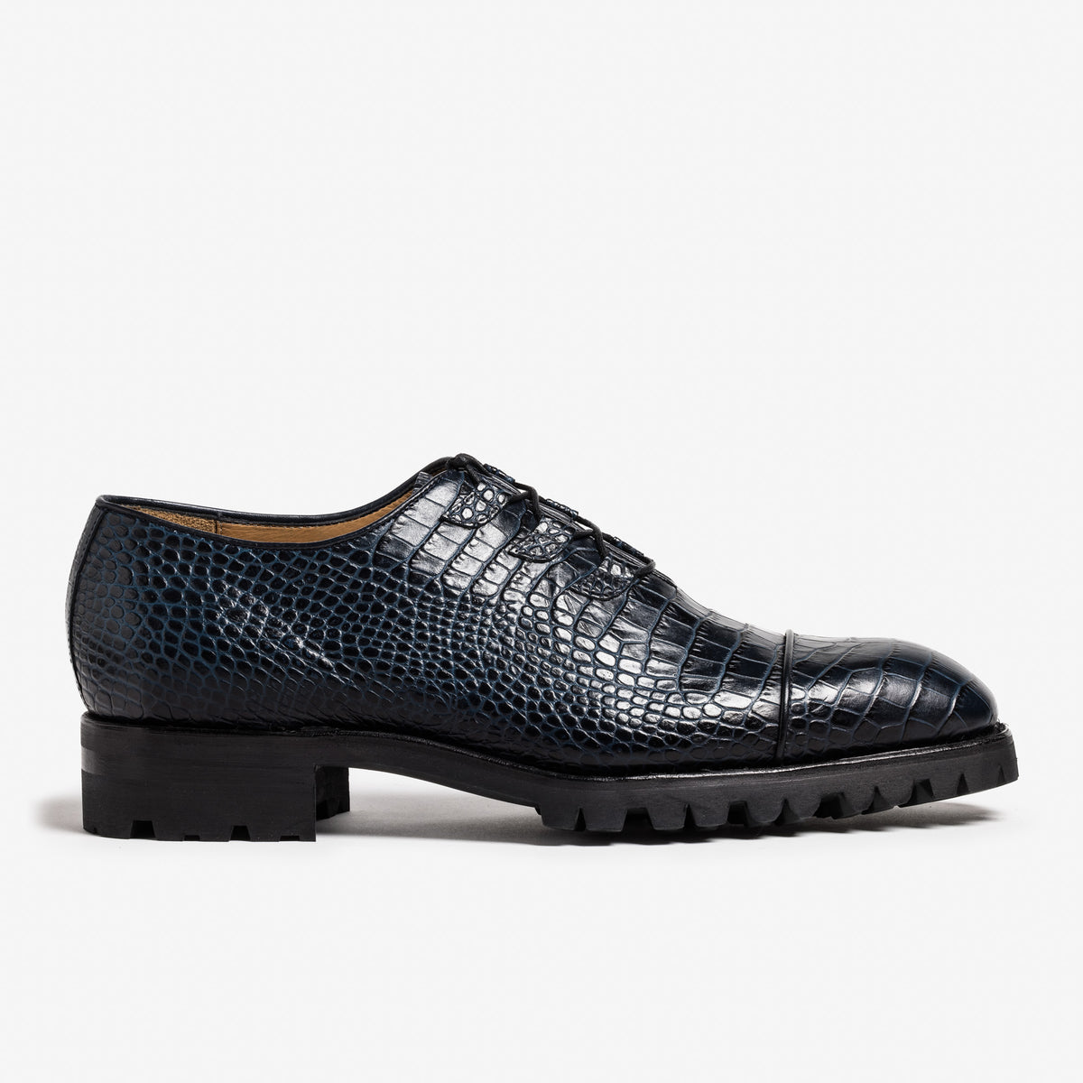 Mack James - Modèle 1505 - Croco Bleu