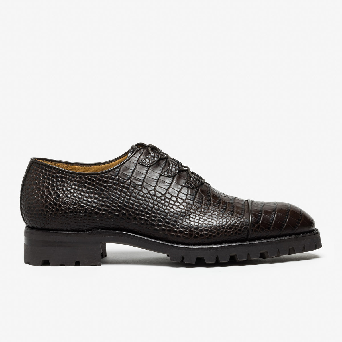 Mack James - Modèle 1505 - Croco Marron
