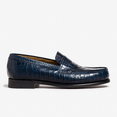 Mack James - Modèle 4217 - Croco Bleu