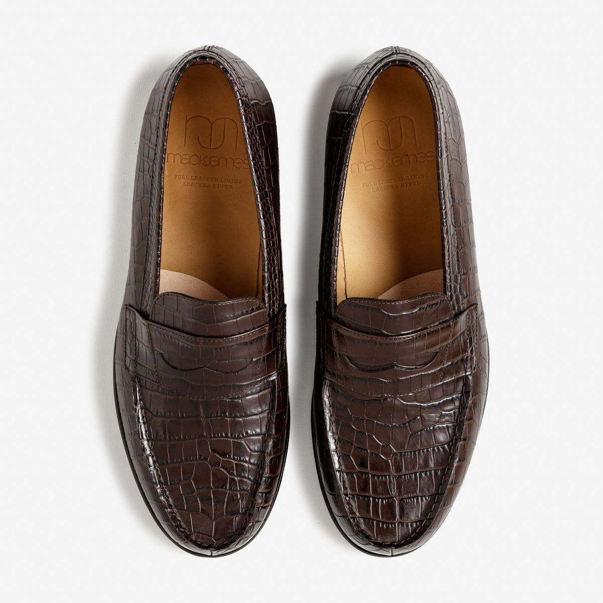 Mack James - Modèle 4217 - Croco Marron
