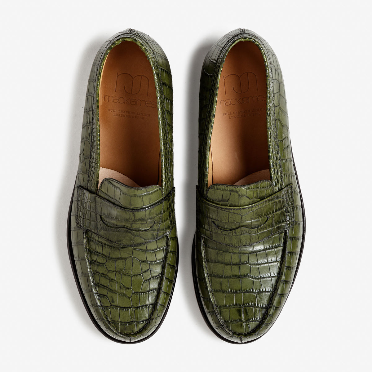 Mack James - Modèle 4217 - Croco Vert