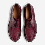 Mack James - Modèle 9675 - Croco Bordeaux