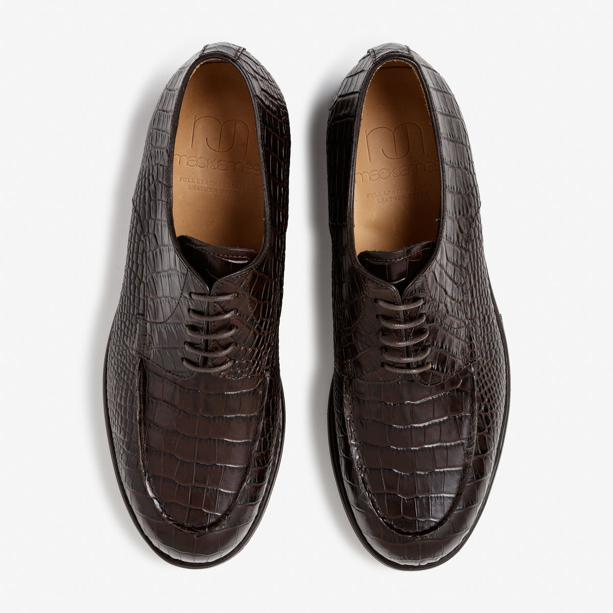 Mack James - Modèle 9675 - Croco Marron
