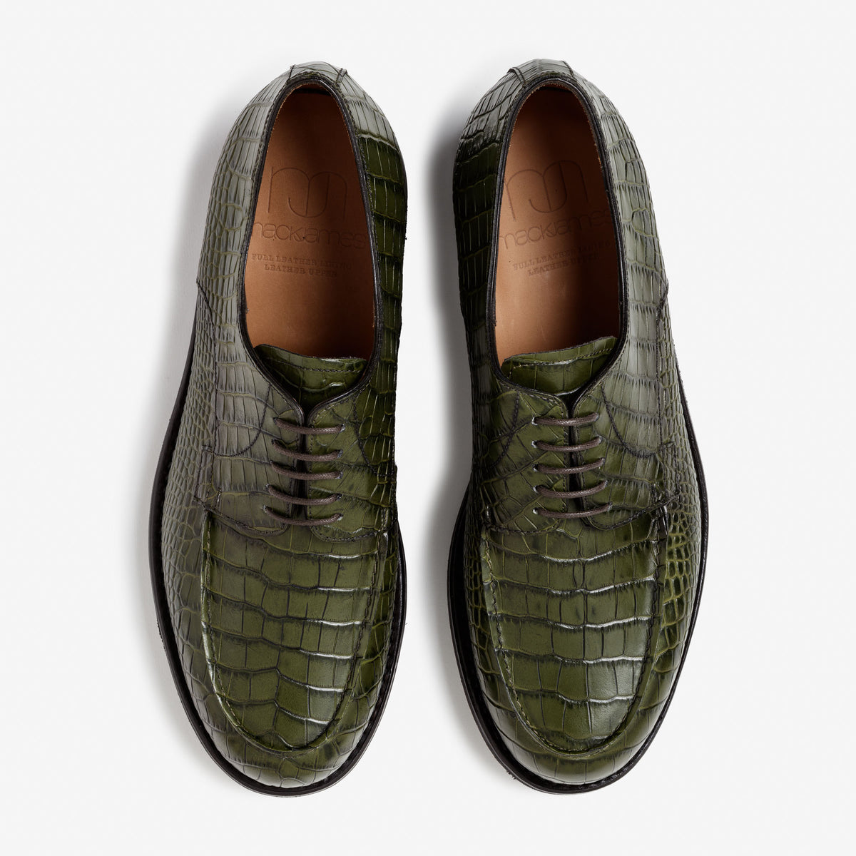 Mack James - Modèle 9675 - Croco Vert